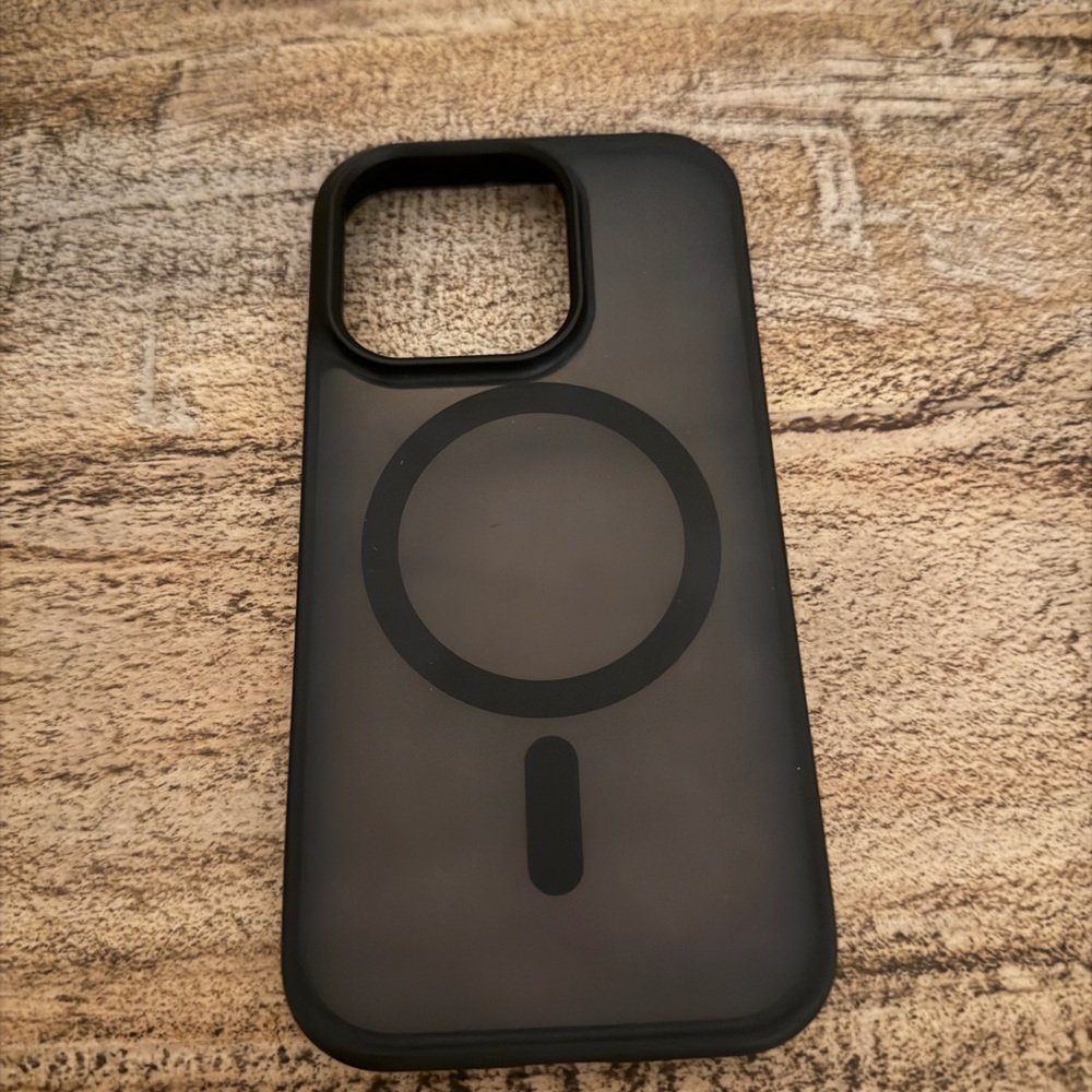 Black MagSafe Compatible Phone Case